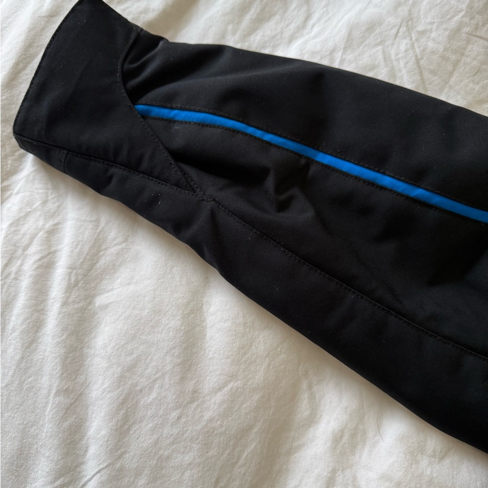 Karbon Boys Size 10 Black and Blue Hooded Jacket - Picture 10 of 12